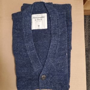 AF shawl collar cardigan sweater with buttons